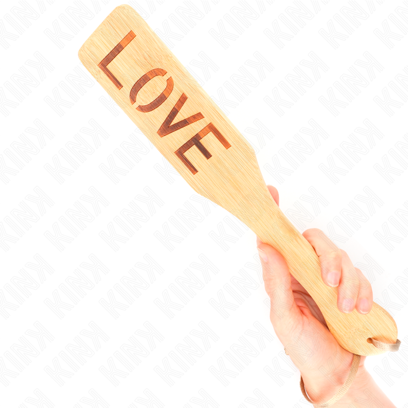 KINK - BAMBOE PALET WOORD LIEFDE 32 X 5,5 CM