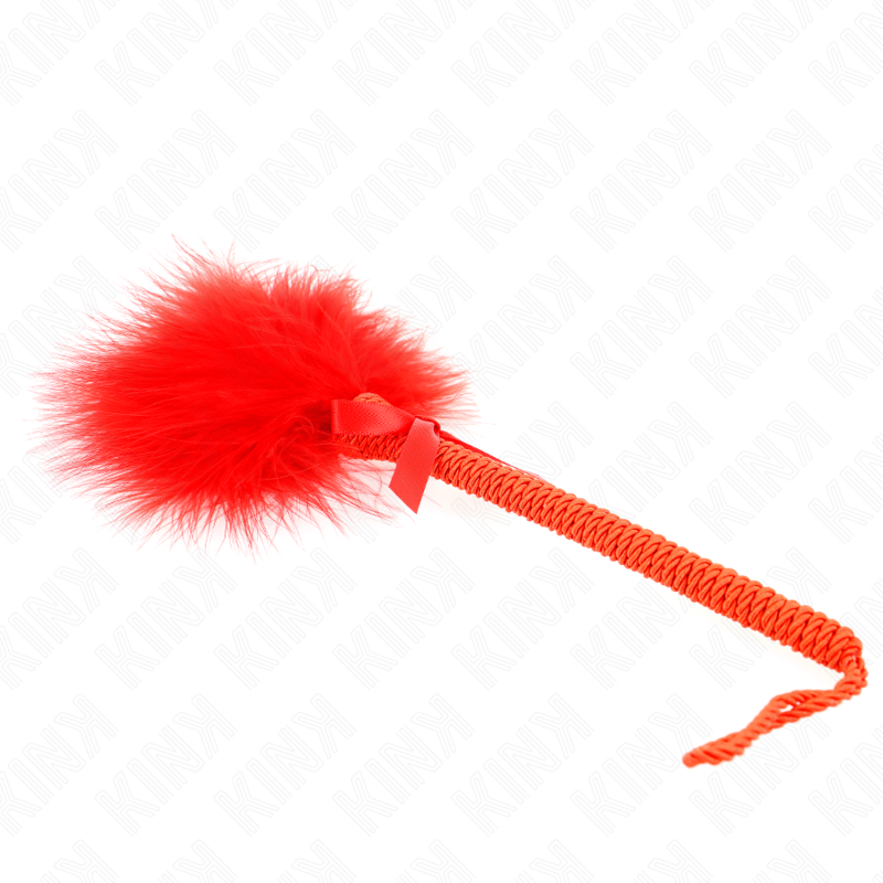 KINK - NYLON ROPE ROD WITH PILLOW SPRINGS AND RED BOW 25 CM