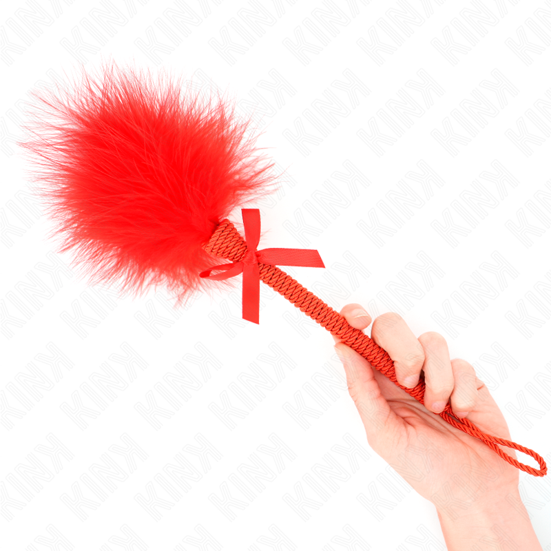 KINK - NYLON ROPE ROD WITH PILLOW SPRINGS AND RED BOW 25 CM