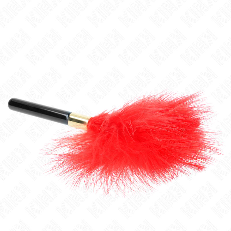 KINK - ROOD-GOUD METALEN KITTELVEREN 18 CM