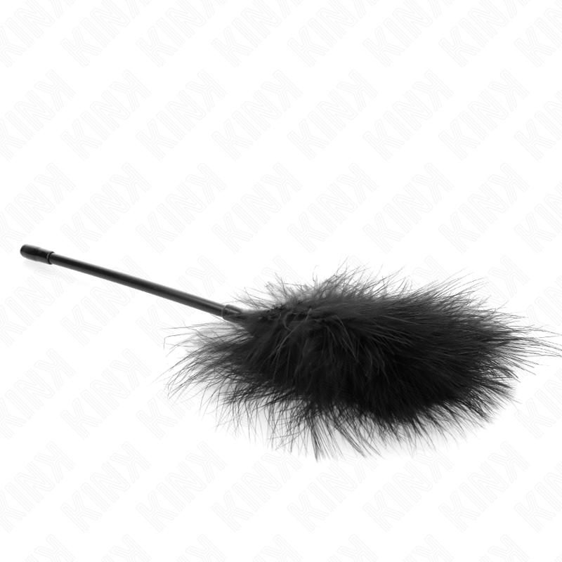 KINK - BLACK TICKLE FEATHERS FOR THE BONDAGE SET 27 CM