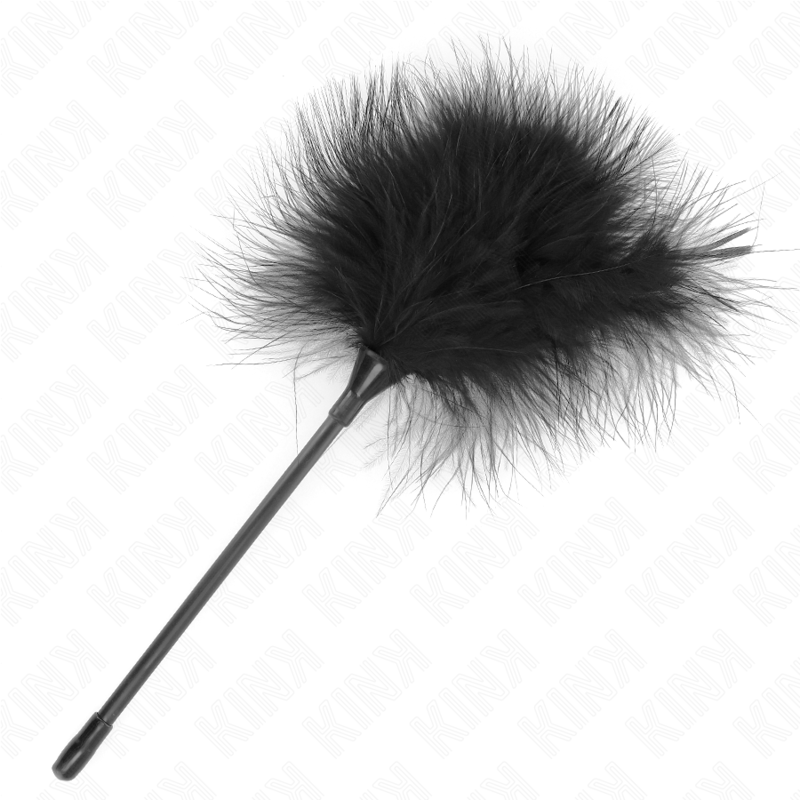 KINK - BLACK TICKLE FEATHERS FOR THE BONDAGE SET 27 CM
