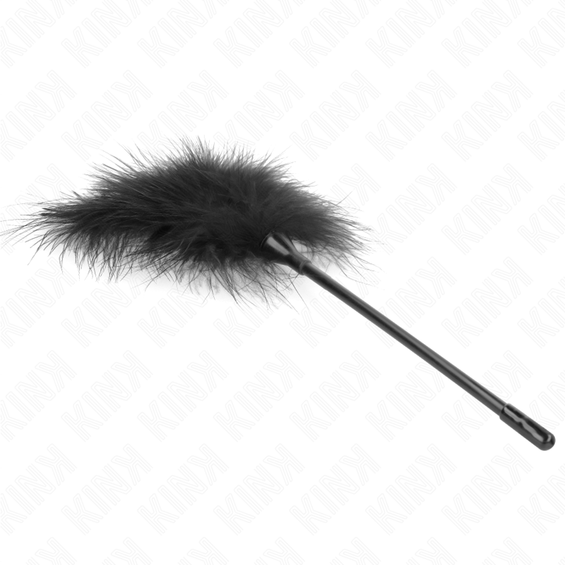 KINK - BLACK TICKLE FEATHERS FOR THE BONDAGE SET 27 CM