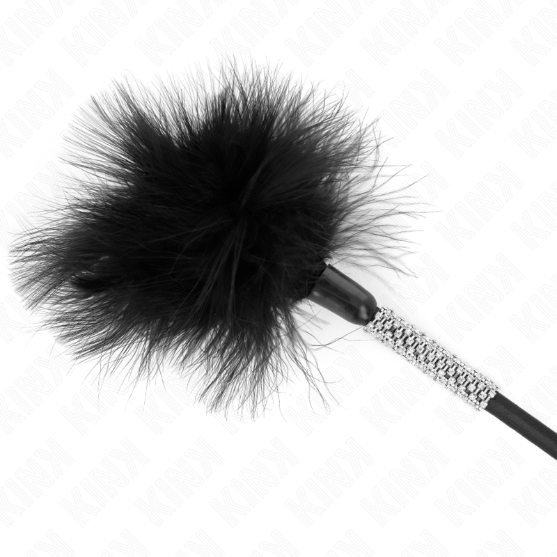 KINK - TICKLE FEATHERS WITH RHINESTONES HANDLE 50 CM
