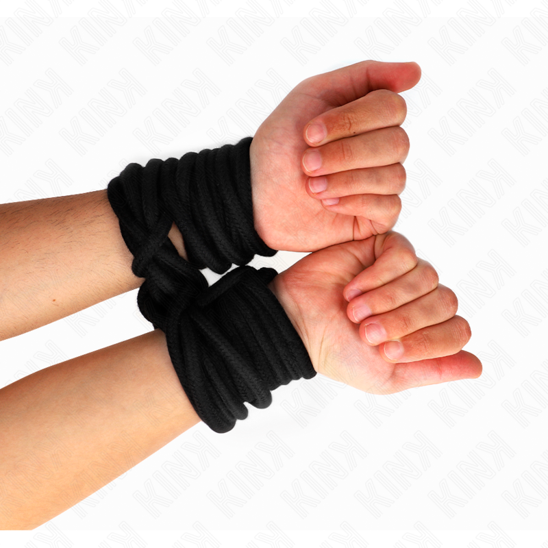 KINK - COTTON ROPE 20 METERS BLACK