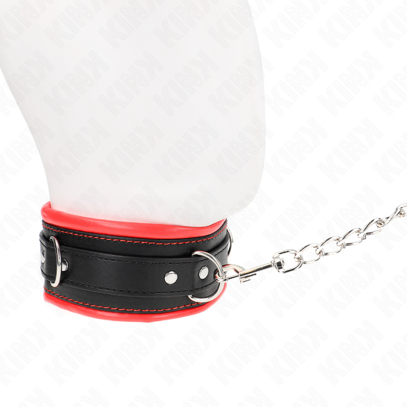 KINK - ZWARE KETTING MET RIEM 65 CM MODEL 3 VERSTELBAAR 36,5-50 CM