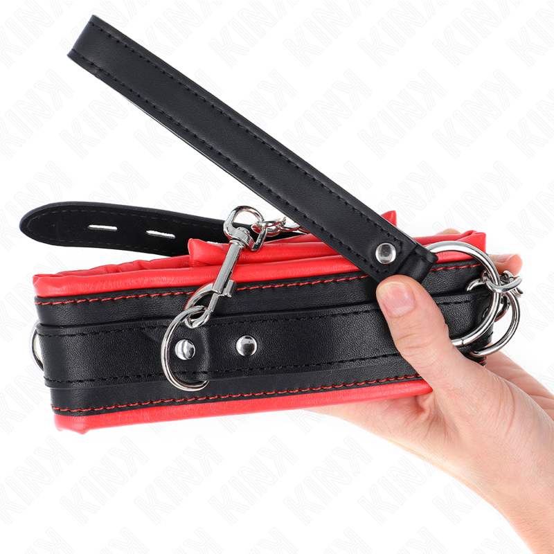 KINK - ZWARE KETTING MET RIEM 65 CM MODEL 3 VERSTELBAAR 36,5-50 CM