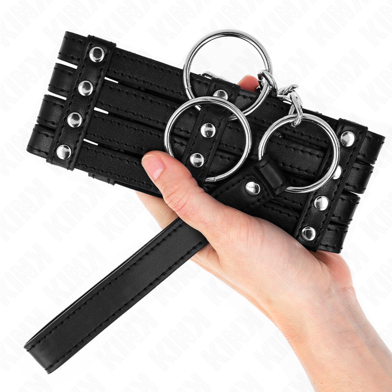 KINK - KETTING MET RIEM 65 CM SUBSTIJL VERSTELBAAR 35-51 CM X 7 CM