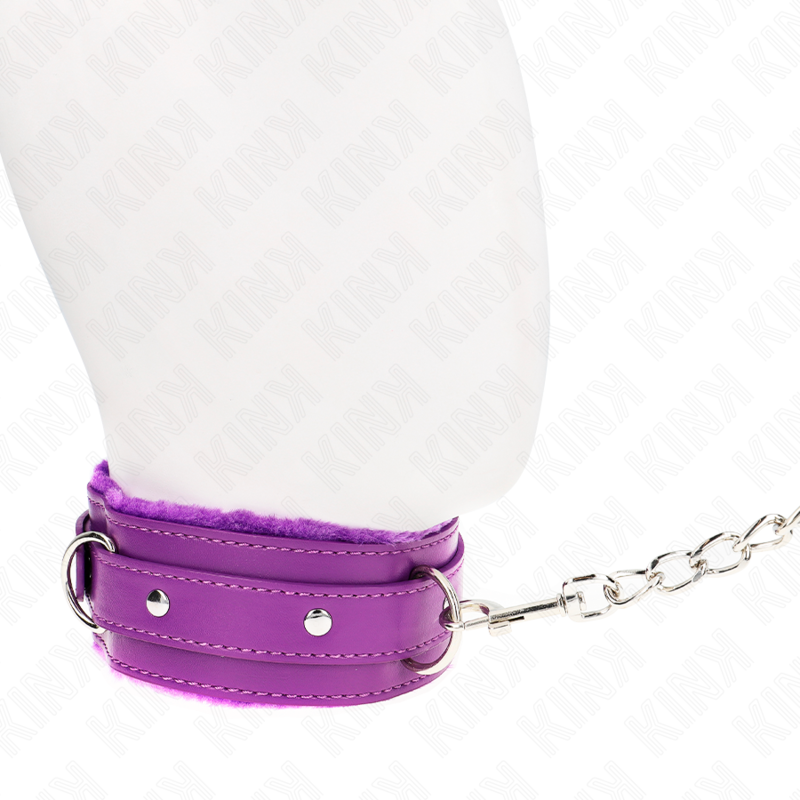 KINK - HALSBAND MET LIJN 65 CM MET BEPERKINGEN PAARS 36-42 CM X 5,5 CM