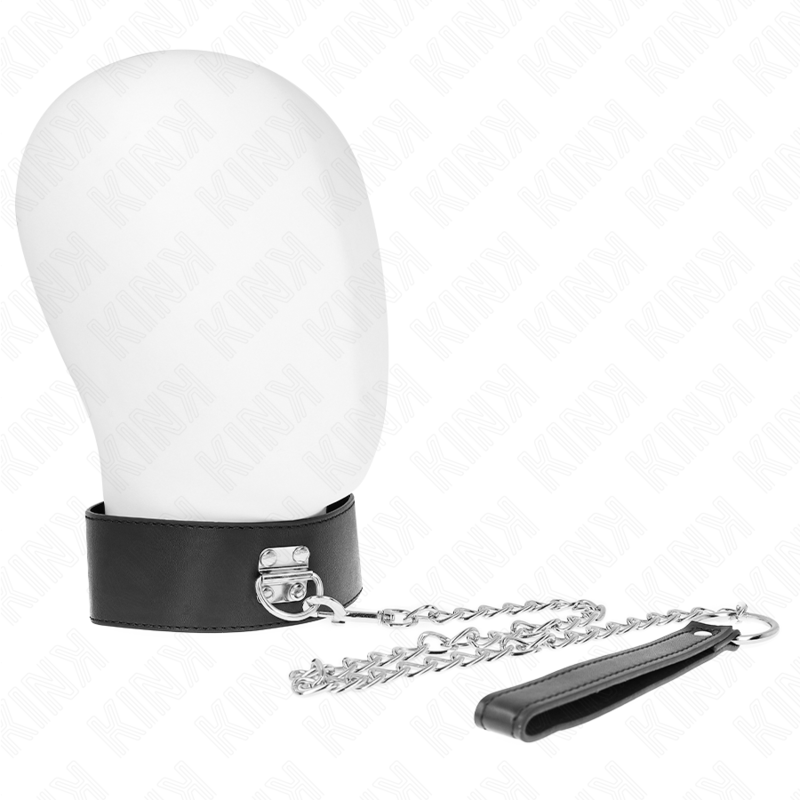 KINK - BASISMODEL HALSBAND MET LIJN 65 CM MODEL 0