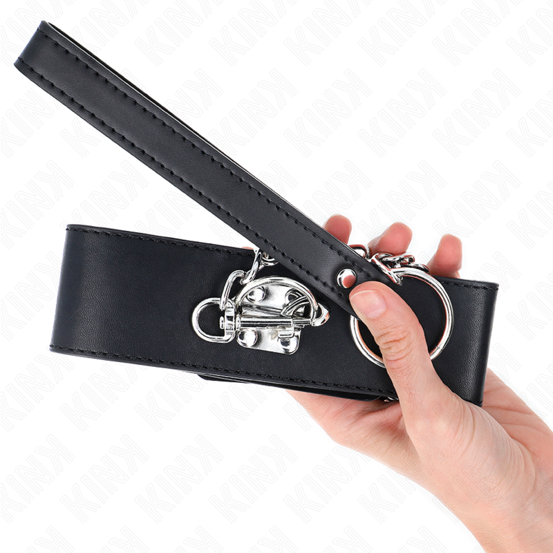 KINK - BASISMODEL HALSBAND MET LIJN 65 CM MODEL 0