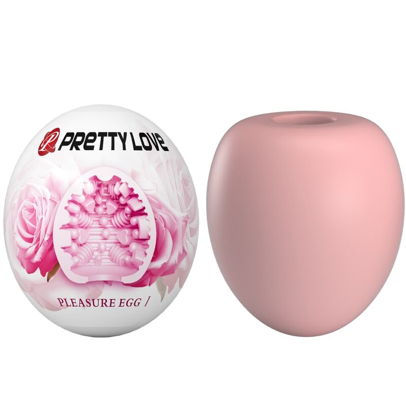 PRETTY LOVE - MASTURBATEUR HOMME ŒUF ROSE