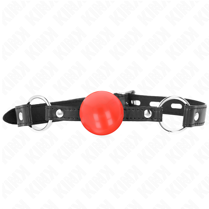 KINK - BOULE TPE ROUGE 4 CM GAGG 60 x 2 CM