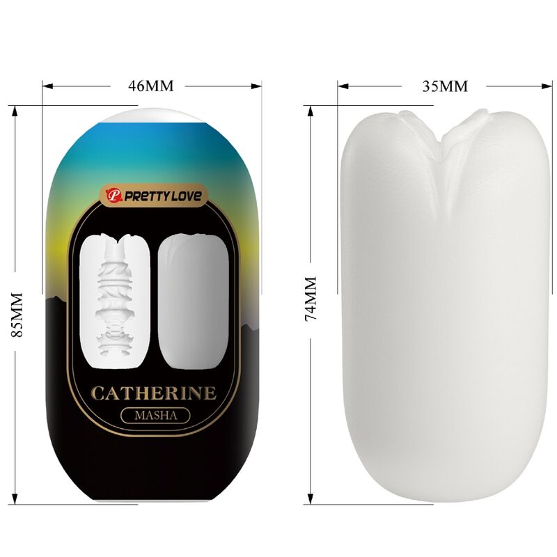 PRETTY LOVE - MASTURBATEUR HOMME MASHA BLANC