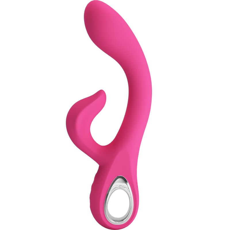 PRETTY LOVE - FRITZ RABBIT VIBRATOR 12 VIBRATIES ROZE