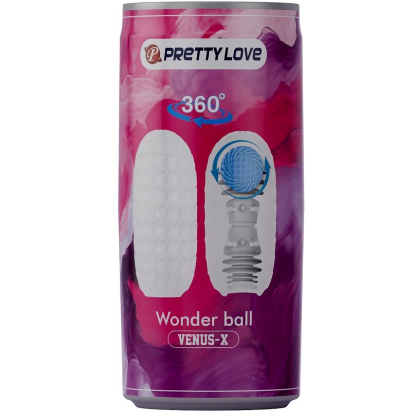 PRETTY LOVE - MASTURBATEUR MASCULIN VENUS X MODÈLE 3 BLANC