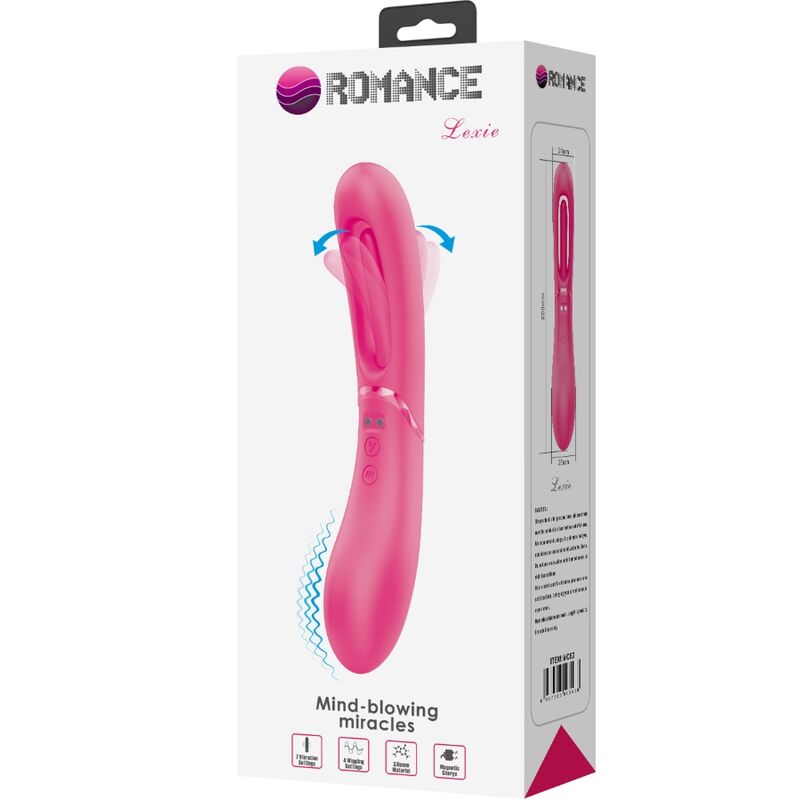ROMANTIEK - LEXIE G-SPOT VIBRATOR 7 VIBRATIES ROZE