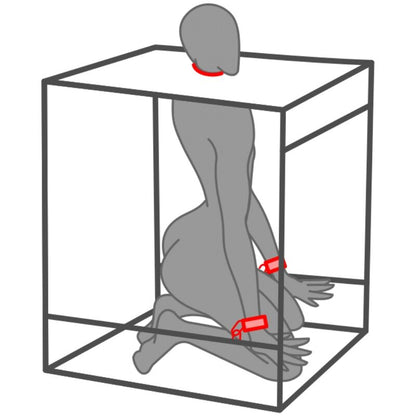 SECRET DOME – KINK CLUB CABINA BUKKAKE SCHWARZ & ROT