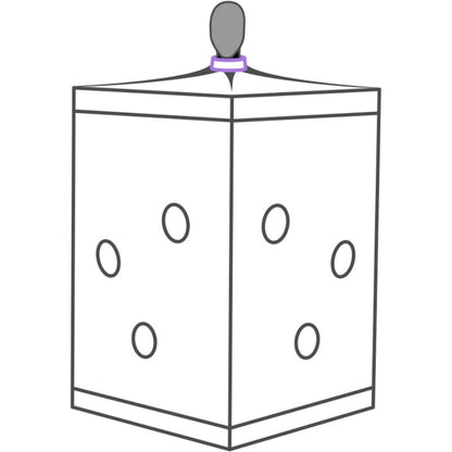 SECRET DOME - KINK CLUB CABIN SCANDALE LILA