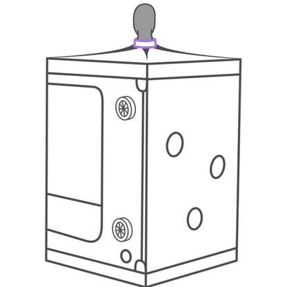 SECRET DOME - KINK CLUB CABIN SCANDALE LILA