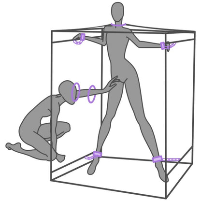 SECRET DOME - KINK CLUB CABIN SCANDALE LILA