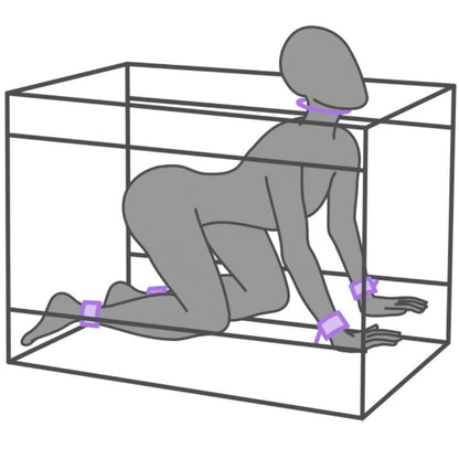 SECRET DOME - KINK CLUB LA NICHE CABIN LILA