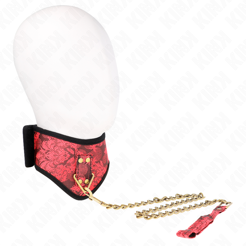KINK - SCANDAL MODEL NECKLACE WITH LACE RIBBON 75 CM 44 X 10 CM