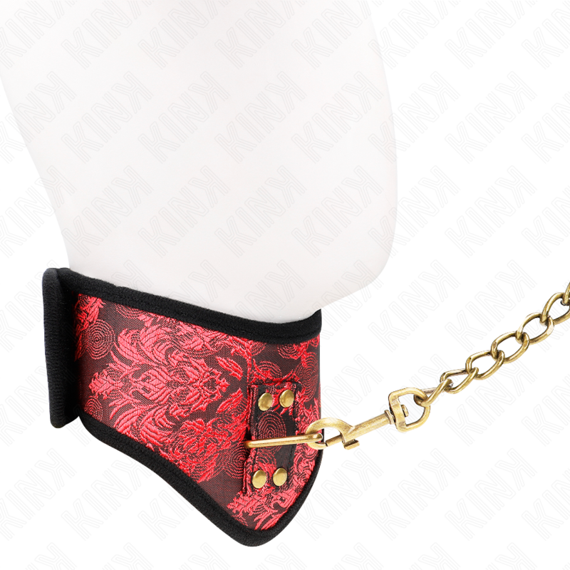 KINK - SCANDAL MODEL NECKLACE WITH LACE RIBBON 75 CM 44 X 10 CM