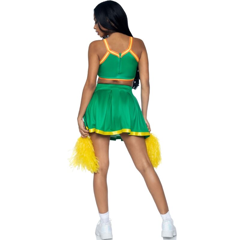LEG AVENUE - COSTUME DE POM-POM-POM VERT S/M
