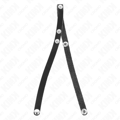KINK - LEDER PENISRING MIT DRUCKVERSCHLUSS 39 X 1 CM