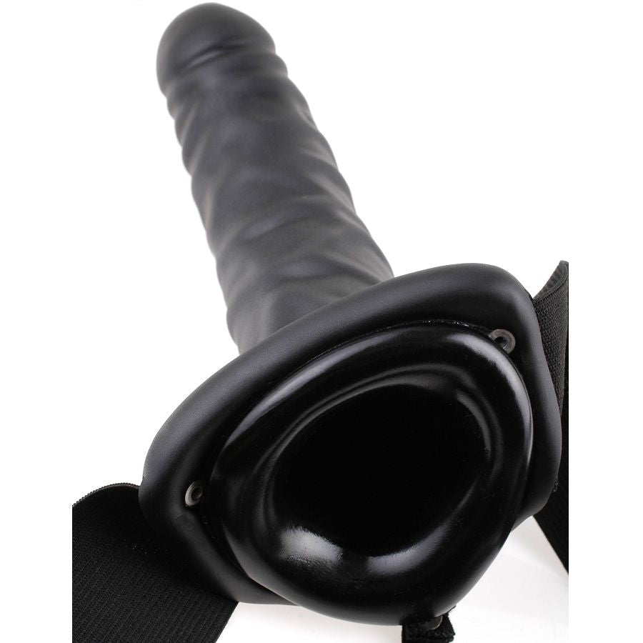 SÉRIE FETISH FANTASY - GROSSE POITRINE VIBRANTE CREUX NOIRE 19 CM