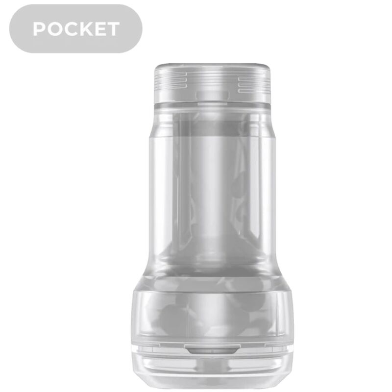 KIIROO - FEEL POCKET STROKER CRYSTAL PAR KIIROO TRANSPARENT