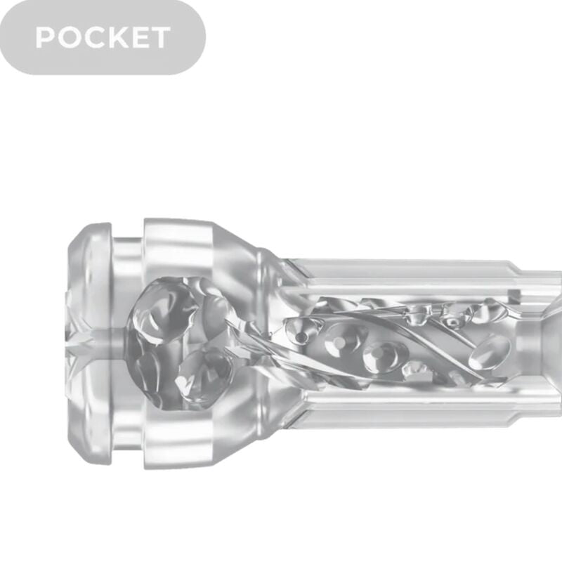 KIIROO - FEEL POCKET STROKER CRYSTAL PAR KIIROO TRANSPARENT