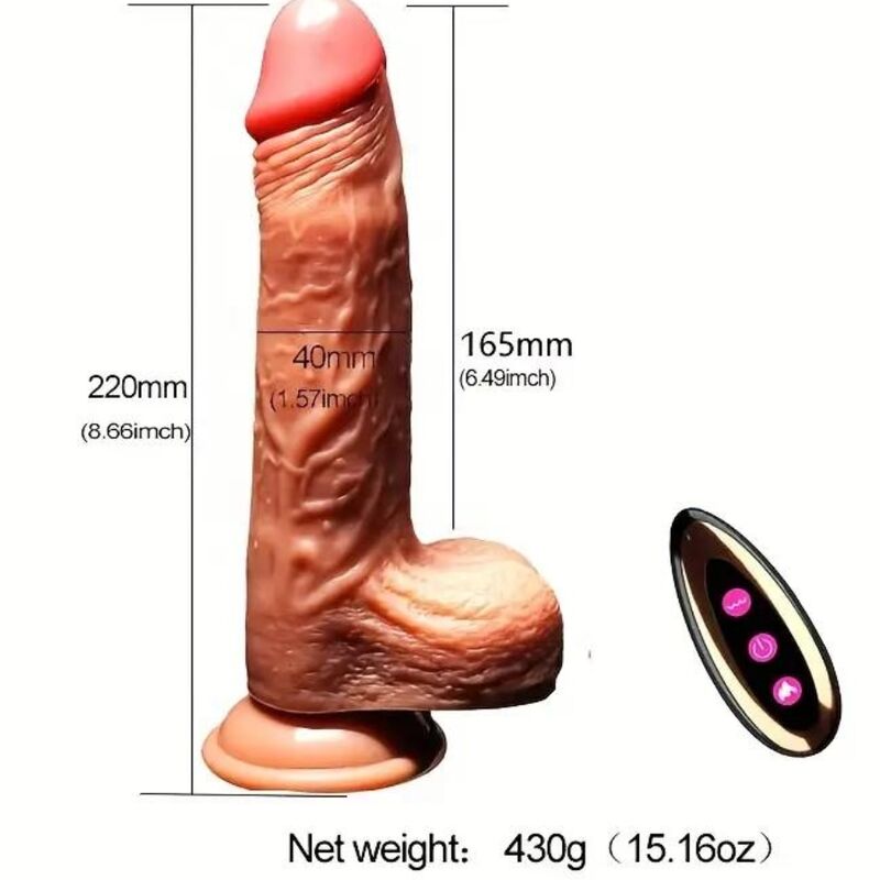 ARMONY - DILDO RÉALISTE VIBRANT RECHARGEABLE