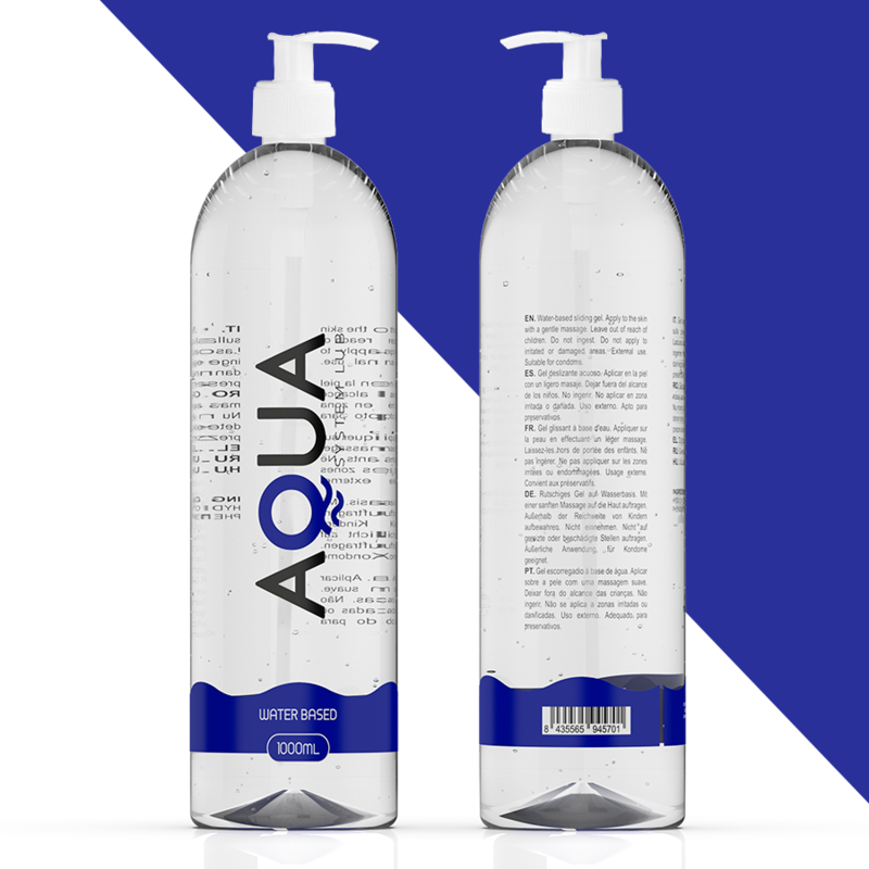 AQUA QUALITY - GLIJMIDDEL OP WATERBASIS 1000 ML