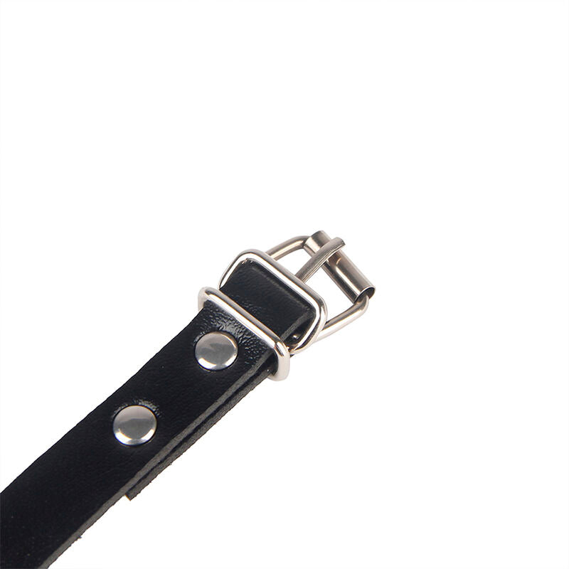 SUBBLIME - 953690 HANDBOEIEN MET BONDAGE RIEM ZWART ONE SIZE