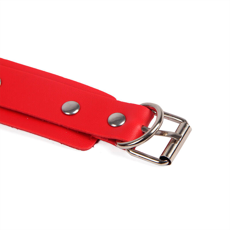 SUBBLIME - 953706 HANDBOEIEN MET BONDAGE RIEM ROOD ONE SIZE