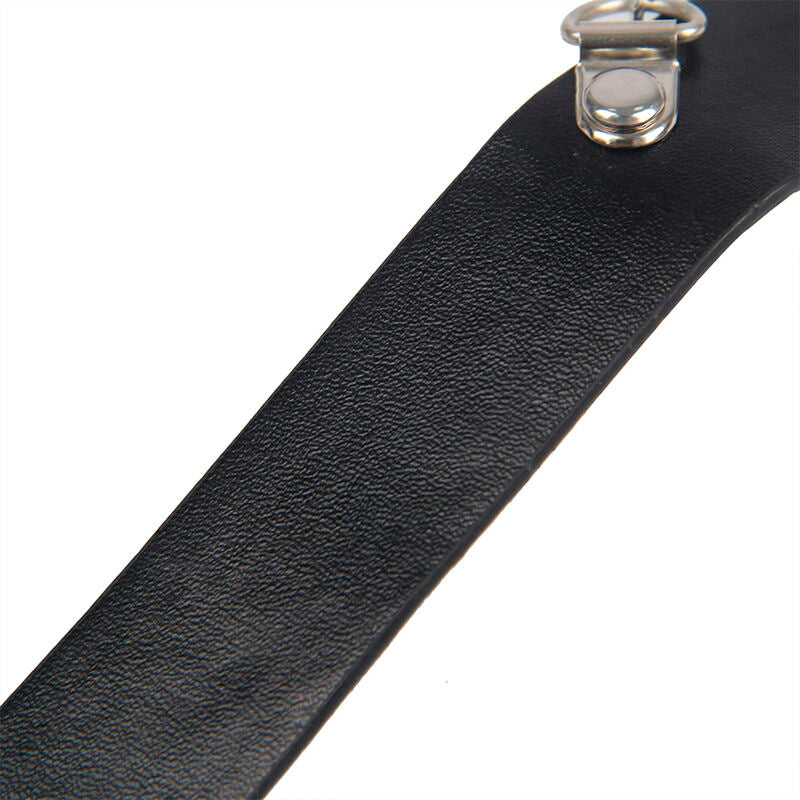 SUBBLIME - 953720 BONDAGE LEATHER STRAP Nipple Clamps BLACK ONE SIZE