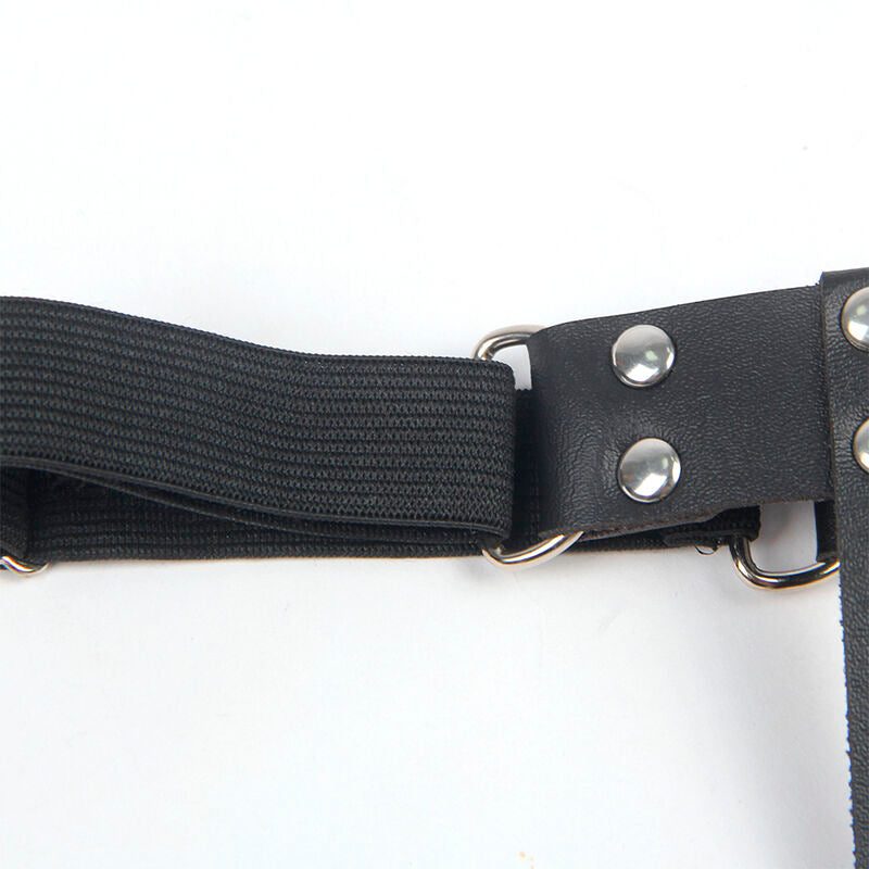 SUBBLIME - 953744 COLLANTS EN CUIR PUNK AJUSTABLES NOIRS TAILLE UNIQUE