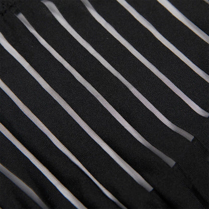 SUBBLIME - 954154 BODY MIT STRUMPFGÜRTEL SCHWARZ L/XL