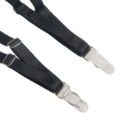 SUBBLIME - 954154 BODY MIT STRUMPFGÜRTEL SCHWARZ L/XL