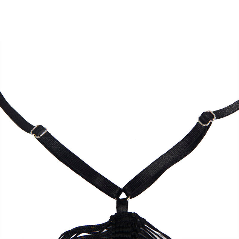 SUBBLIME - 954222 STRAP DRESS + STRING BLACK S/M