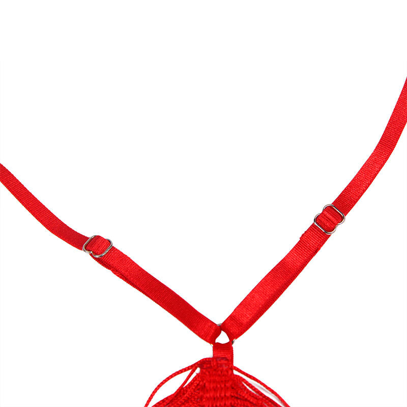 SUBBLIME - 954246 BANDJESJURK + STRING ROOD S/M