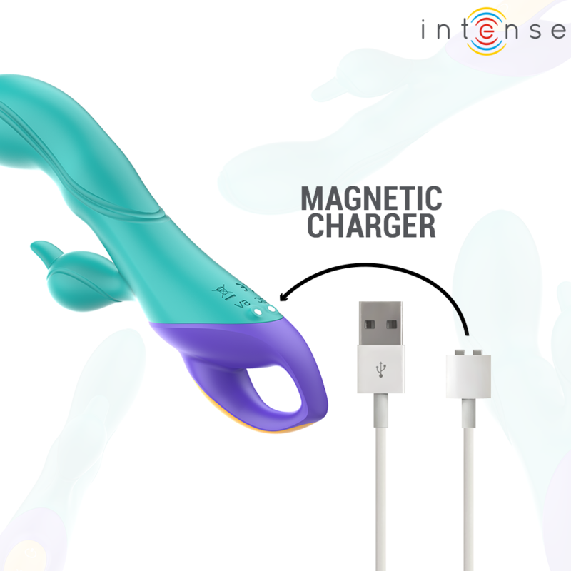 INTENSE - FRED RABBIT VIBRATEUR BLEU