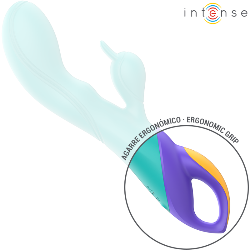 INTENSE - FRED RABBIT VIBRATOR BLAUW