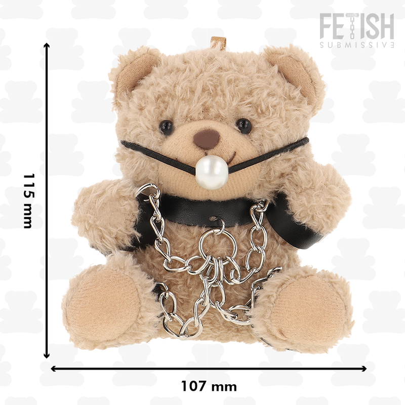 FÉTICHISME SOUMIS - OURS EN PELUCHE FOZZIE MODÈLE BDSM 3