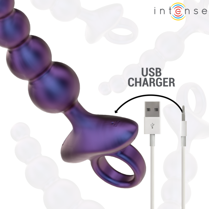 INTENSE - TITO VIBRATING ANAL PLUG MODEL 3 WITH REMOTE CONTROL
