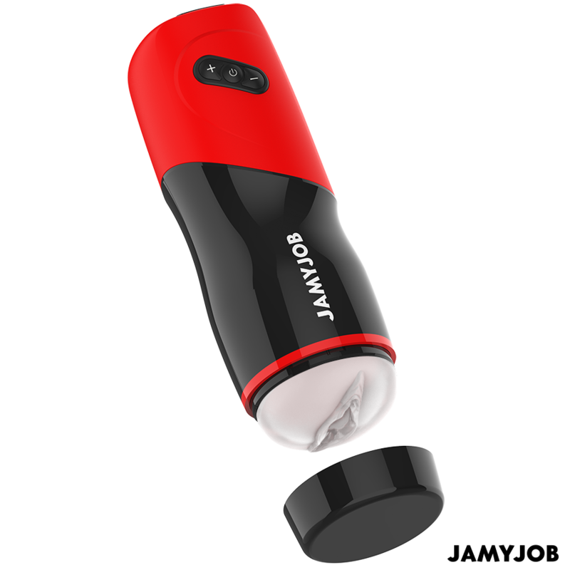 JAMYJOB - MASTURBATEUR VAGIN AUTOMATIQUE XPEED, 5 MODES DE GORGE ET EFFET SONORE