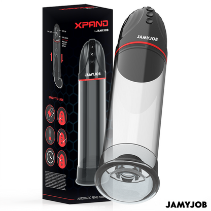 JAMYJOB - XPAND AUTOMATISCHE PUMPE 3 STUFEN STIMULIERENDER WELLEN GRAU