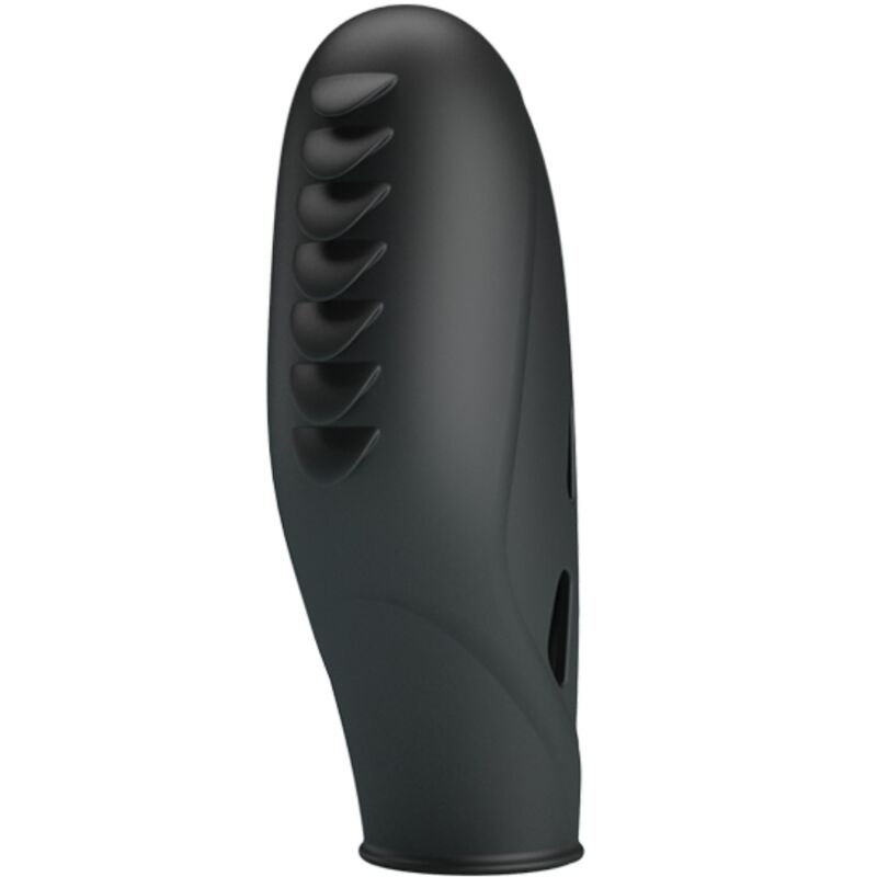 PRETTY LOVE - GILO SILICONEN VINGERVIBRATOR ZWART